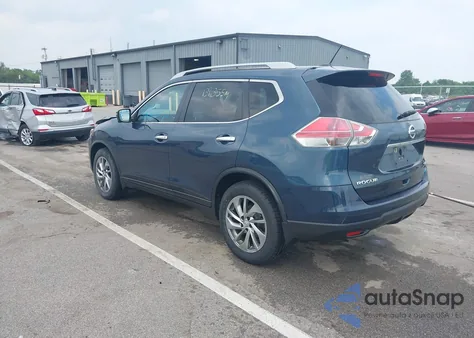 2014 Nissan Rogue Sl из США, поврежденный, VIN 5N1AT2MV7EC797541
